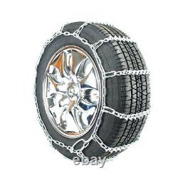 Titan Passenger V-Bar Link Tire Chains Ice/Snow Covered Roads 5mm 205/75-14