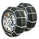 Titan Passenger V-bar Link Tire Chains Ice/snow Covered Roads 5mm 215/70-16