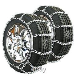 Titan Passenger V-Bar Link Tire Chains Ice/Snow Covered Roads 5mm 215/70-16