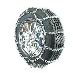 Titan Passenger V-Bar Link Tire Chains Ice/Snow Covered Roads 5mm 215/70-16