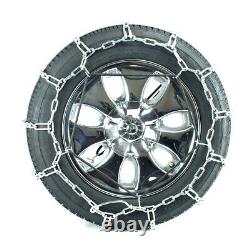Titan Passenger V-Bar Link Tire Chains Ice/Snow Covered Roads 5mm 215/70-16