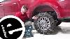 Titan Square Link Snow Chains With Cam Tighteners Installation 2020 Ford F 250 Super Duty