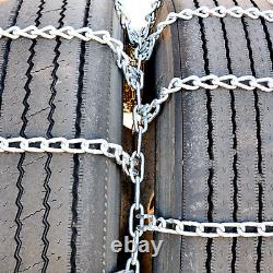 Titan Tire Chains Dual/Triple On Road SnowithIce 5.5mm 215/75-15