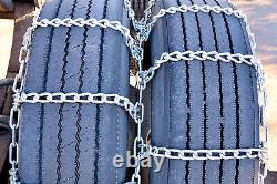 Titan Tire Chains Dual/Triple On Road SnowithIce 5.5mm 225/75-17