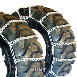 Titan Tractor Link Tire Chains Snow Ice Mud 10mm 11.2-28