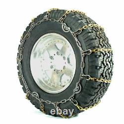 Titan Truck Alloy Square Link Tire Chains CAM On Road IceSnow 7mm 295/70-17