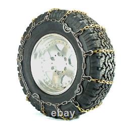 Titan Truck Alloy Square Link Tire Chains CAM On Road IceSnow 8mm 37x13.50-17