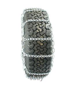 Titan Truck Link Tire Chains CAM Type On Road SnowithIce 5.5mm 215/75-17.5