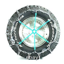 Titan Truck Link Tire Chains CAM Type On Road SnowithIce 5.5mm 215/75-17.5