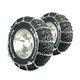 Titan Truck Link Tire Chains Cam Type On Road Snowithice 5.5mm 215/85-16