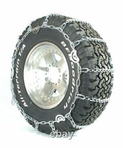 Titan Truck Link Tire Chains CAM Type On Road SnowithIce 5.5mm 225/70-19.5