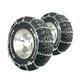 Titan Truck Link Tire Chains Cam Type On Road Snowithice 5.5mm 235/80-18