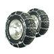 Titan Truck Link Tire Chains Cam Type On Road Snowithice 5.5mm 245/60-18