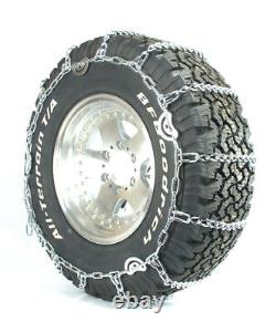 Titan Truck Link Tire Chains CAM Type On Road SnowithIce 5.5mm 245/70-17.5