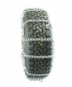 Titan Truck Link Tire Chains CAM Type On Road SnowithIce 5.5mm 245/70-19.5