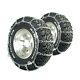 Titan Truck Link Tire Chains Cam Type On Road Snowithice 5.5mm 255/55-20