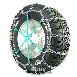 Titan Truck Link Tire Chains CAM Type On Road SnowithIce 5.5mm 275/55-20