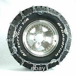 Titan Truck Link Tire Chains CAM Type On Road SnowithIce 8mm 295/80-22.5