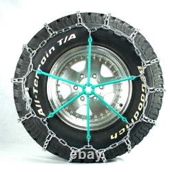 Titan Truck Link Tire Chains On Road SnowithIce 5.5mm 275/60-15