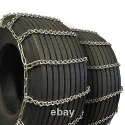 Titan Truck Tire Chains V-Bar On Road Ice/Snow 7mm 36x14-15