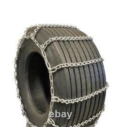 Titan Truck Tire Chains V-Bar On Road Ice/Snow 7mm 36x14-15