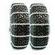 Titan Truck V-bar Link Tire Chains Dual On Road Ice/snow 5.5mm 215/85-16