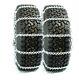 Titan Truck V-bar Link Tire Chains Dual On Road Ice/snow 5.5mm 225/70-16