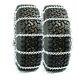 Titan Truck V-bar Link Tire Chains Dual On Road Ice/snow 7mm 11-22.5