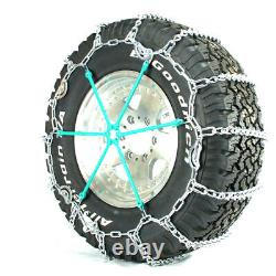 Titan V-Bar Tire Chains CAM Type Ice or Snow Covered Roads 5.5mm 215/75-15