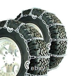 Titan V-Bar Tire Chains CAM Type Ice or Snow Covered Roads 7mm 265/70-19.5