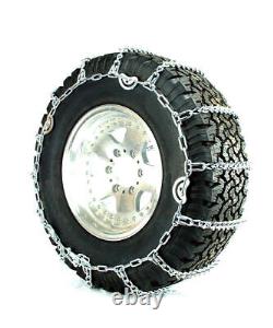 Chaînes Titan V-Bar pour pneus, type CAM, pour routes enneigées ou verglacées, 5,5 mm, 215/75-15.