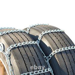Chaînes Titan pour pneus Double/Triple CAM pour neige et verglas sur route 5,5 mm 215/75-14.