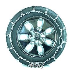 Chaînes Titan pour pneus, route enneigée ou glacée de classe S, 4,5 mm, 235/55-19.
