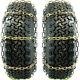 Chaînes à Neige Titan Alloy à Maillons Carrés Pour Pneus On/off Road, Glace/neige Avec Boue 8 Mm 37x12.50-20