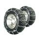 Chaînes à Neige Titan Truck Link Pour Pneus Type Cam Sur Route 7 Mm 11-24,5