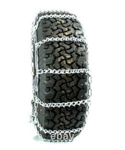 Chaînes à neige Titan V-Bar CAM Type pour routes couvertes de glace ou de neige 5,5 mm 235/80-17