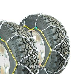 Chaines à neige Titan en alliage de diamant carré pour pneus sur route 3,7 mm 285/60-20