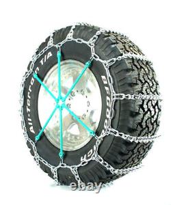 Chaînes à neige Titan pour camion léger avec barrettes en V pour routes enneigées ou verglacées 5,5mm 265/85-16