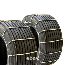 Chaînes à neige pour pneus Titan Truck Cable pour routes couvertes de neige ou de glace 10,3 mm 275/65-20 Chaînes à neige pour pneus Titan Truck Cable pour routes couvertes de neige ou de glace 10,3 mm 275/65-20