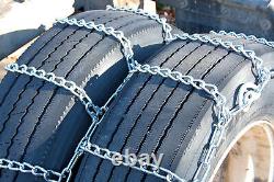 Chaînes de pneus Titan Dual / Triple CAM pour neige / glace sur route 5,5 mm 245/75-17