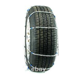 Chaînes de pneus Titan pour passagers pour routes enneigées ou glacées de 8,29 mm 195/65-15.