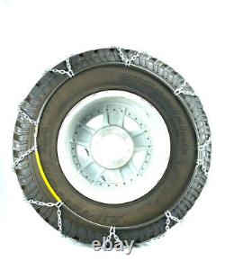Chaînes de pneus en alliage de diamant Titan pour la neige et la glace sur route 3,7 mm 255/55-18.