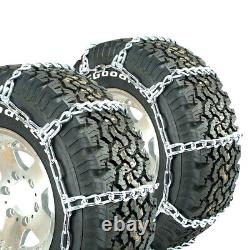 Chaînes de pneus légères pour camionnette tout-terrain Titan HD Mud Service Link pour boue 8 mm 265/70-17