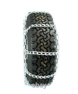Chaînes de pneus légères pour camionnette tout-terrain Titan HD Mud Service Link pour boue 8 mm 265/70-17