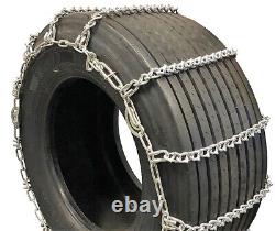 Chaînes de pneus pour camions Titan V-Bar CAM Type sur route Glace/Neige 7mm 38x15-15