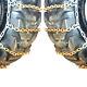 Chaînes De Pneus Pour Tracteur Titan Alloy Square Link Neige Glace Boue 10mm 12.4-16