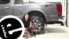 Etrailer Comment Installer Vos Chaînes à Neige Titan Chain Alloy Sur Un Ford F 250 Super Duty 2022