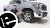 Etrailer Titan Chain Diamond Alloy Snow Tire Chains Installation 2020 Toyota Tundra