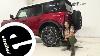 Installation Etrailer Diy Des Chaînes à Neige Titan Pour Ford Bronco 2021