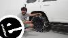 Installation Des Chaînes à Neige Titan Chain Avec Cams Et Maillons En V Sur Un Toyota 4runner 2022